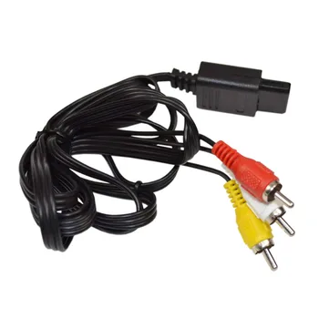1,8-метровый аудио-видео кабель-шнур, совместимый с игрой Nintendo 64 / N64 / GameCube /Super Nintendo SNES TV