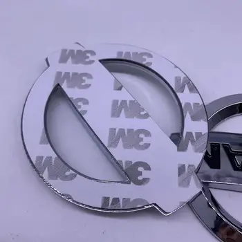 1 шт. высококачественная наклейка на рулевое колесо автомобиля ForNissan ABS Решетка переднего капота Наклейка на эмблему заднего багажника для укладки