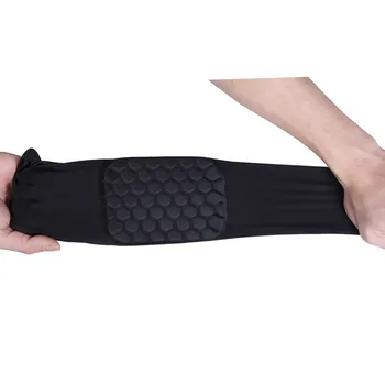1 шт. Дышащий спортивный налокотник Эластичные накладки на рукава для рук Баскетбольная защита для рук Тренировочный бандаж Защитное снаряжение