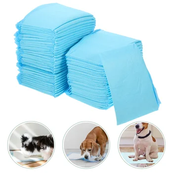 100 шт Маленькая собачья мочалка, коврик для пеленания домашних животных, нетканые материалы для тренировок
