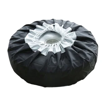 2 шт. чехлы для автомобильных шин из ткани Оксфорд, водонепроницаемый пылезащитный чехол для колесных шин, протектор для шины 65 см
