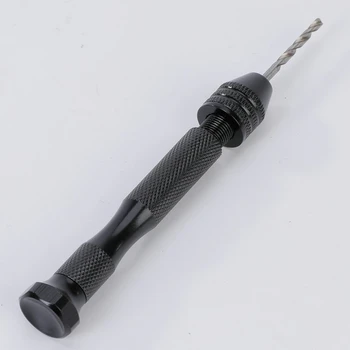 25шт Набор мини-ручных сверл Hss Micro Twist Bit Ручка для сверления пластиковых и резиновых моделей деревообработки