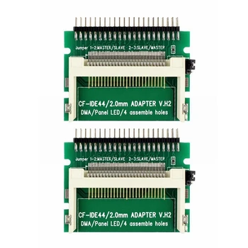 2X карта Compact Flash Cf для Ide 44Pin с разъемом 2 мм 2,5-дюймовый загрузочный адаптер для жесткого диска
