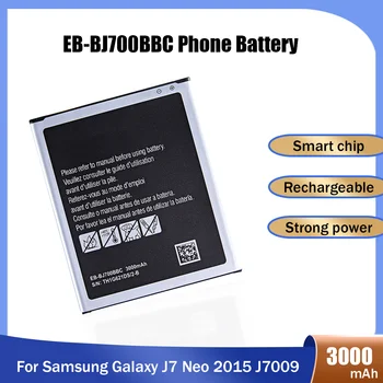 3000 мАч EB-BJ700BBC EB-BJ700CBE EB-BJ700CBC Сменный Аккумулятор Телефона Для Samsung Galaxy J4 J7 Neo 2015 J7009 J7000 J7008 J700F