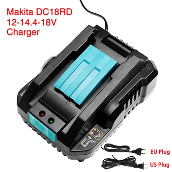 DC18RD 18V зарядное устройство для Makita 14,4V-18V литиевая батарея BL1830 BL1840 BL1850 BL1860 BL1815 BL1430 BL1450 BL1440