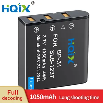 HQIX для SAMSUNG Digimax L55 L55W L85W L85 камера SLB-1237 Зарядное устройство Аккумулятор