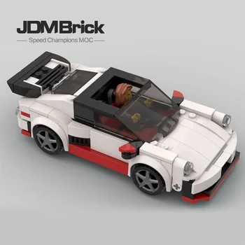 MOC-84447 Игрушка-конструктор DIY Assembly Toy 911Turb Legend 930 Модель спортивного автомобиля Targa