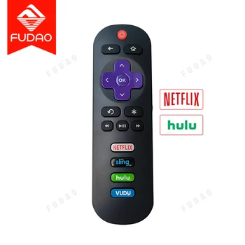 RC280 Хит продаж, Пульт дистанционного управления с ключом приложения Hulu Vudu Netflix Sling используется для смарт-телевизоров TCL ROKU 28S305 32S305 40S305 43S305