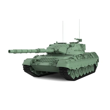 SSMODEL 72702 V1.7 1/72 3D Печатная военная модель из смолы Комплект Немецкий средний танк 1A5