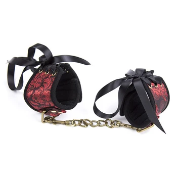 БДСМ-кольцо для рук, наручники на лодыжках, Удерживающий жгут для связывания, фетиш-косплей, полицейская секс-игрушка на запястье для пар, игра в рабыню