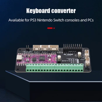 Боевая доска Pico для Raspberry V1.1A, Сменная клавиатура, конвертер, Игровая часть, аксессуары для консоли PS3, ПК-коммутатор