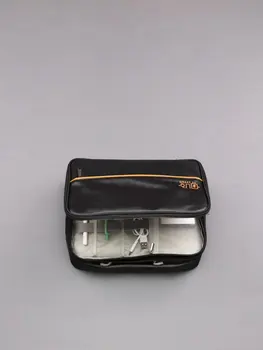 Большая портативная многофункциональная дорожная цифровая сумка В простом стиле, чехол для гарнитуры мобильного телефона, U-дисковая Зарядная коробка для сокровищ, уличный кошелек