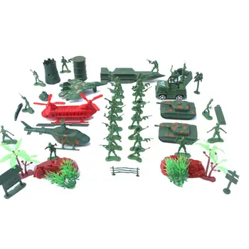 Детские подарочные наборы для сборки моделей фигурок Танки Башня Мужские игровые наборы Военный игровой набор Солдаты Самолет Модель солдата