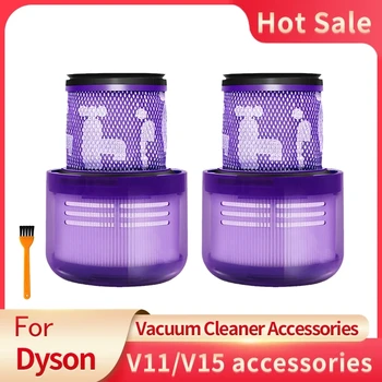 Для Dyson V11 Torque Drive V11 Animal V15 Detect Запасные Части для пылесоса Hepa Post Filter Вакуумные фильтры