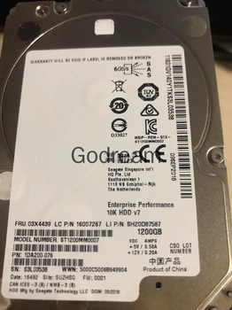 Для Lenovo/Lenovo 4XB0G88, 736 00LA873 1.2T 2.5 10K 12G Жесткий диск SAS RD650