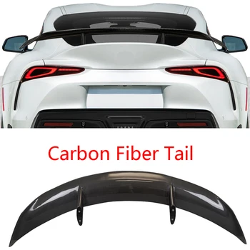 Для Toyota Supra 2019-2023 годов модификации хвостовика из углеродного волокна