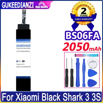 Для Xiao Mi BS06FA Аккумулятор Для Xiaomi Black Shark 3 3S Shark3 Shark3S Натуральная Батарея Большой Емкости + Бесплатные Инструменты