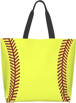 Женская сумка для софтбола, большая повседневная спортивная сумка для мамы, пляжная дорожная сумка