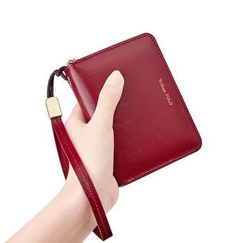Женский кожаный держатель для карт большой емкости, многофункциональная сумка для карт, ручной кошелек