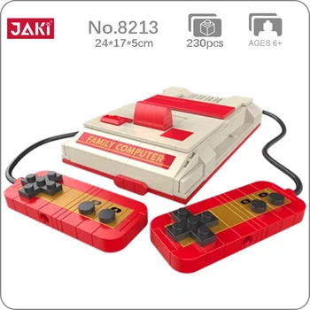 Игровая консоль JAKI 8213, семейный компьютерный контроллер, 3D мини-блоки 