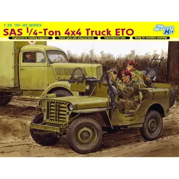 Комплект масштабной модели грузовика ETO DRAGON 6725 1/35 SAS 1/4 тонны 4x4