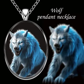 Модное креативное ожерелье-прототип волка, подарок на годовщину вечеринки