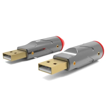 Монозвук A51/B51HI-END USB2.0 USB-Штекерный разъем Типа A B Hi-Fi DIY DAC USB-кабель 24K Позолоченная Бронза