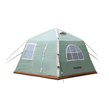 Надувная палатка из ткани Оксфорд для походного снаряжения, уличных гаджетов, тента на крыше, всплывающей палатки, роскошной вечеринки, водонепроницаемой и легкой, Весовой