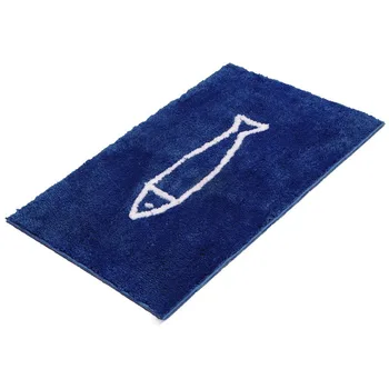 Нескользящий коврик для ванной с рисунком милой рыбки для безопасности ванной комнаты, коврик для ванной, набор ковриков для ванной