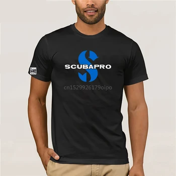 Новая мужская футболка с коротким рукавом Scubapro для подводного плавания