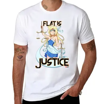 Новая футболка Flat is Justice, футболки для мальчиков, спортивные футболки, мужские хлопковые футболки
