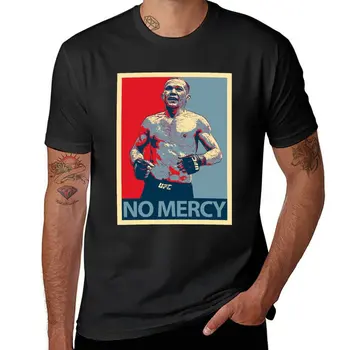 Новая футболка Petr Yan No Mercy, футболки для любителей спорта, мужские хлопчатобумажные футболки с коротким рукавом