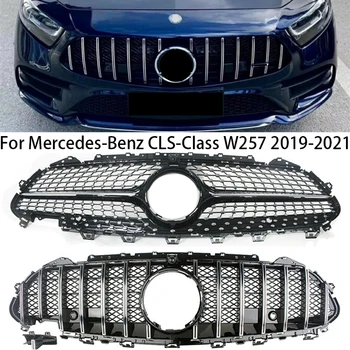 Обновите Решетку Передней Решетки Автомобиля Mercedez Benz CLS Class w257 2019 2020 2021 CLS300 CLS350 CLS450 CLS53 CLS400 CLS500
