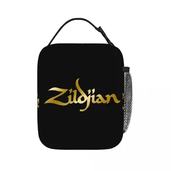 Пакеты для ланча с логотипом Zildjian, герметичные сумки для пикника, термоохладитель, ланч-бокс, сумка для ланча для женщин, работы, детей, школы.