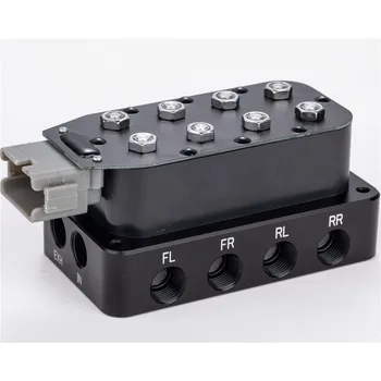 подвесной блок, 3/8-дюймовый клапан NPT с фильтром, электромагнитный клапан пневмоподвески углового коллектора VU4 4