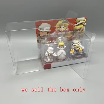 Прозрачная коробка для хранения свадебных игр Amiibo Mario
