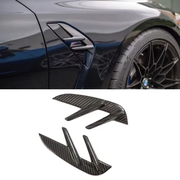 Разветвители боковых крыльев автомобиля из сухого углеродного волокна для BMW G80 M3 G82 G83 M4 2020Up