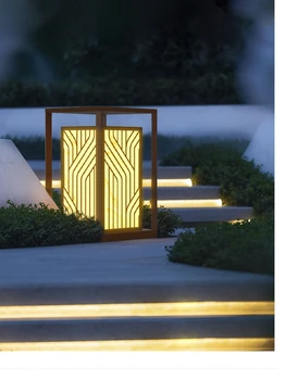 Садовый фонарь садовый ландшафтный светильник имитация мрамора наружный сад виллы наружный водонепроницаемый фонарь для газона