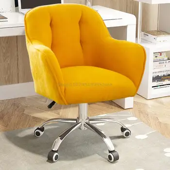 Утолщенный компьютерный стул, удобный диван для сидячего образа жизни, тканевый диван, рабочий стол, Офисные стулья, кресельный подъемник, стул для спальни, Бытовая техника