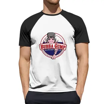Футболка Forrest Gump - Bubba Gump Shrimp Co., блузка, черная футболка, мужская футболка